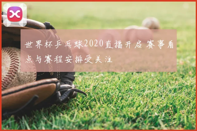 世界杯乒乓球2020直播开启 赛事看点与赛程安排受关注